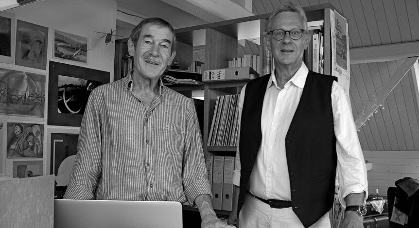 Alois Winiger und André Schluchter